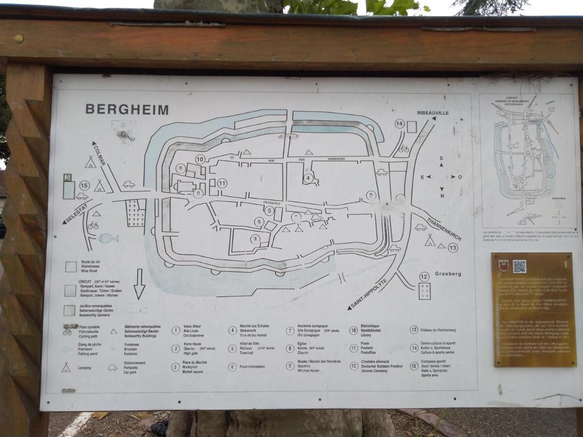 Bergheim Piscine Apartamento Exterior foto